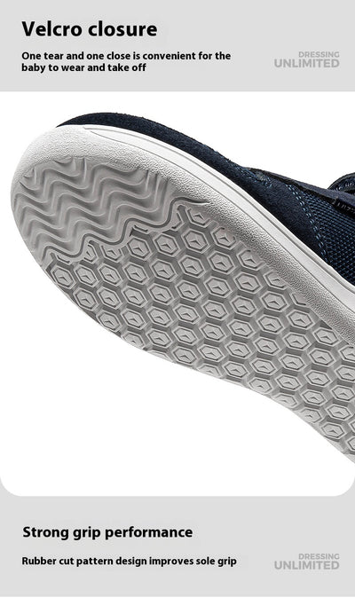Zapatillas Deportivas Mesh de Punta Ancha - Cuero Gamuza Primavera Otoño - Image 8