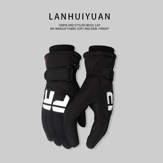 Guantes Térmicos Impermeables Antideslizantes para Esquí Mujer con Pantalla Táctil - Image 6