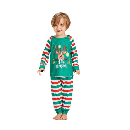 Pijamas Familiares con Estampado de Letras - Conjunto Padre e Hijo - Image 10