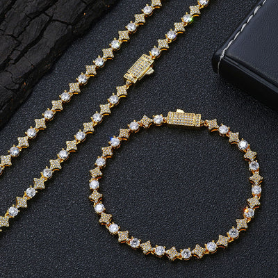 Pulsera de Tenis para Hombre con Circones Estrella de 6mm - Image 20