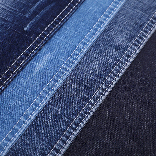 Tela Denim Casual Elastizada con Acabado Lavado - Image 8