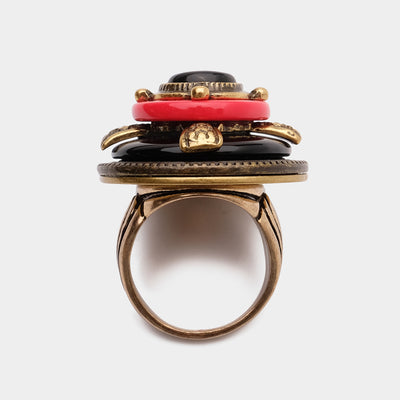 Anillo Vintage de Ágata Natural con Abeja para Hombre y Mujer - Image 20