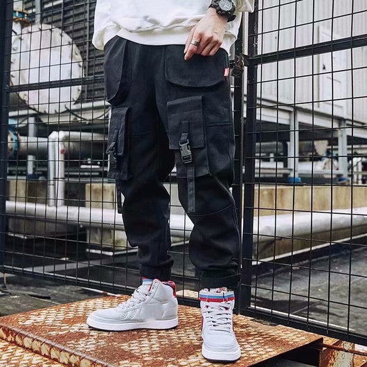 Overol Holgado Hip Hop con Tirantes para Hombre - Image 6