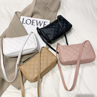 Bolso Bandolera Rombo Minimalista para Mujer - Image 2