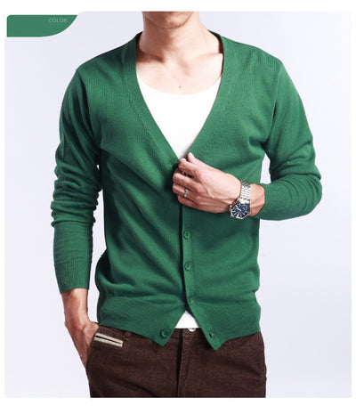 Cardigan de Cachemira para Hombre - Suéter Abrigo Premium - Image 14
