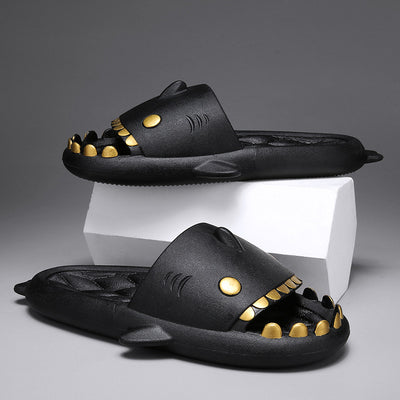 Pantuflas de Pareja Tiburón Adorable Talla Grande - Image 36