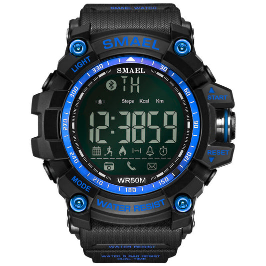 Reloj Inteligente Samuel 1617 con Bluetooth, Contador de Pasos y Recordatorios