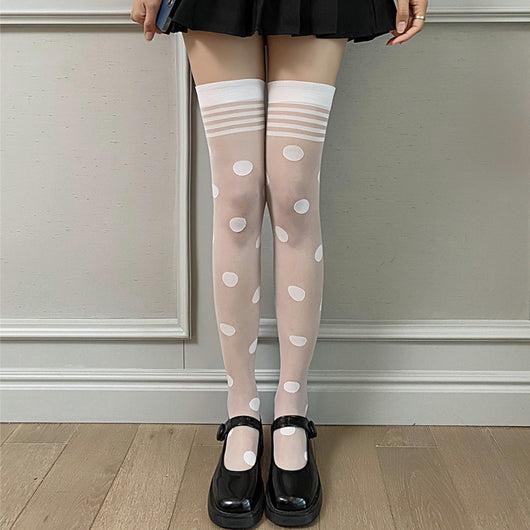Medias Retro Caladas Punto Fino para Primavera y Verano - Image 6