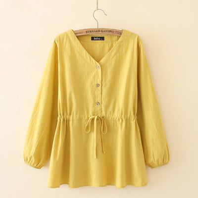 Suéter Pullover Otoño Talla Grande para Mujer - Image 7