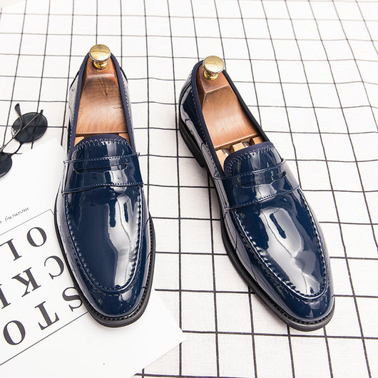 Zapatos de Cuero Ejecutivos Hombre - Diseño Mocasín Brillante Premium - Image 8