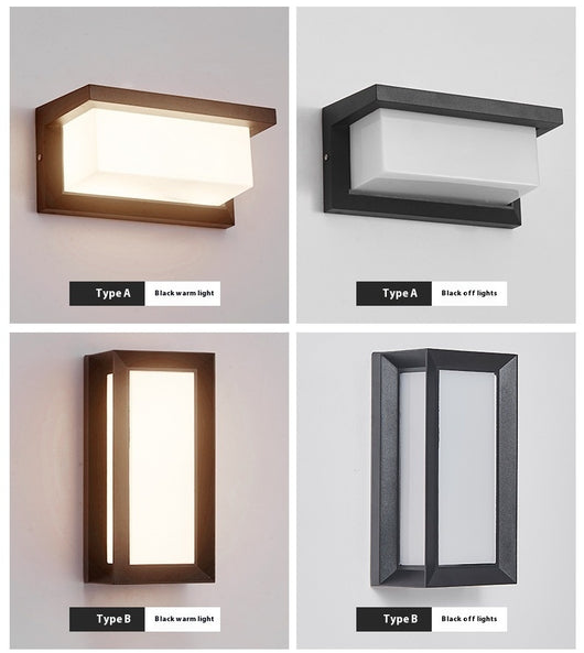 Lámpara LED de Pared Exterior Impermeable con Sensor de Movimiento - Image 14