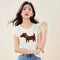 Chaleco Casual sin Mangas con Estampado de Cachorros y Mangas Murciélago