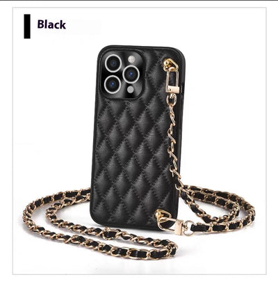 Funda Crossbody Protectora con Diseño Cuadriculado Diamante - Image 6