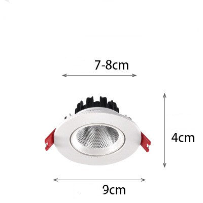 Foco LED COB Ajustable para Pared - Lámpara de Techo Orientable - Image 6