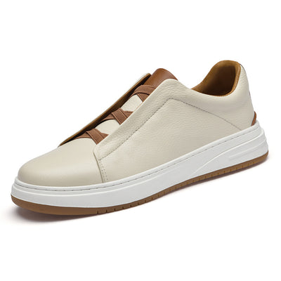 Zapatos Casuales de Cuero Genuino Nobuk - Slip-on Cómodos - Image 5