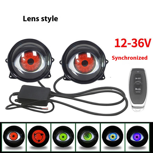 Faro LED Ojo de Demonio Hawkeye - Luz Multimodal para Auto y Moto - Image 6