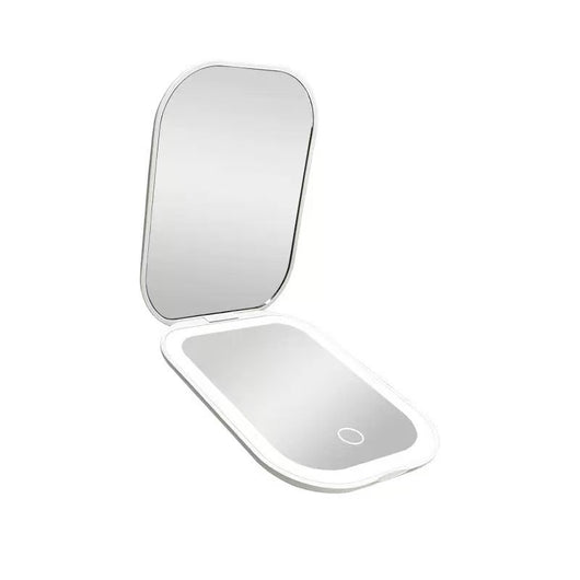 Espejo Cosmético Plegable Ultrafino con Luz LED Tricolor y HD Luminoso - Image 4