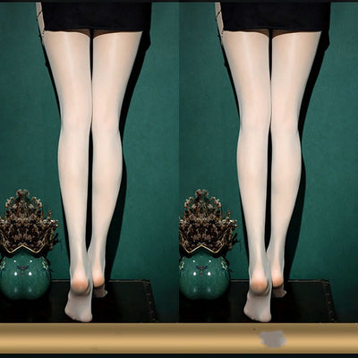 Medias Brillantes Ultrafinas con Bragueta Dorada - Estilo Elegante y Sensual - Image 46