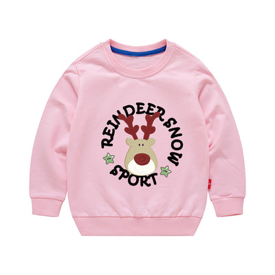 Sudadera Infantil Estilo Coreano Cuello Redondo para Niños - Image 9