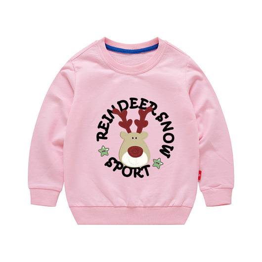 Sudadera Infantil Estilo Coreano Cuello Redondo para Niños - Image 9