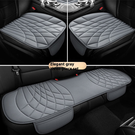 Funda de Asientos de Cuero Premium para Auto - Juego Completo 5 Plazas - Image 37