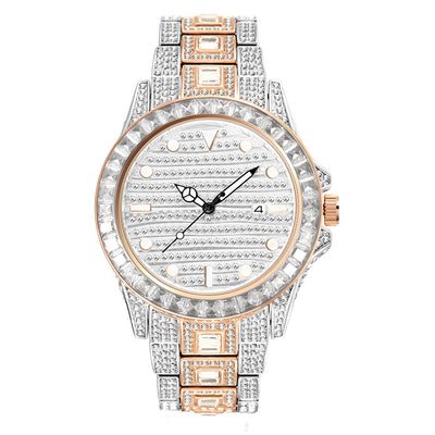 Reloj Inteligente para Hombre Arcoíris Degradado con Diamantes Resistente al Agua - Image 7