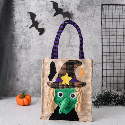 Bolsa de Tela Reutilizable para Dulces de Halloween - Image 15