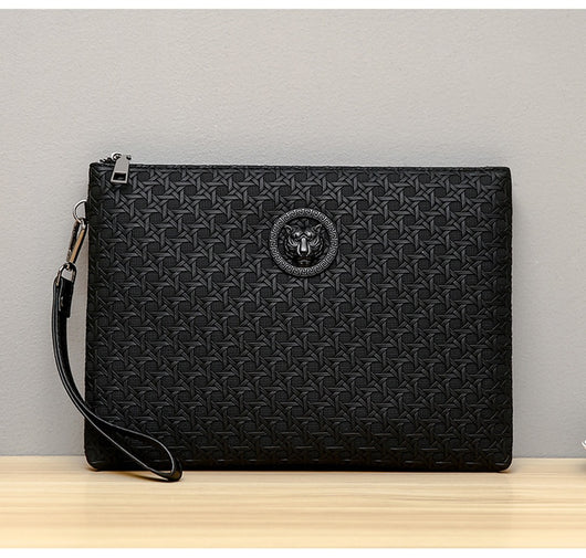 Clutch Personalizado de Textura Tejida con Diseño Minimalista y Gran Capacidad - Image 11
