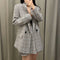 Blazer Casual Doble Botonadura Ligero para Commuter