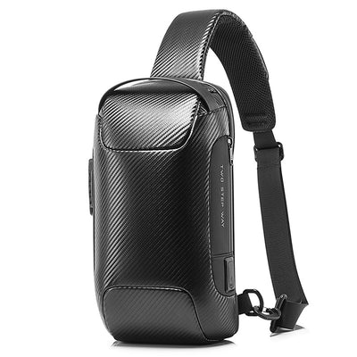 Bolsa Mensajera Impermeable para Hombre - Estilo Coreano Business - Image 7