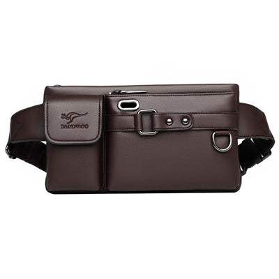 Bolsa de Cintura Cuero Genuino para Hombre - Riñonera Premium Crossbody - Image 7