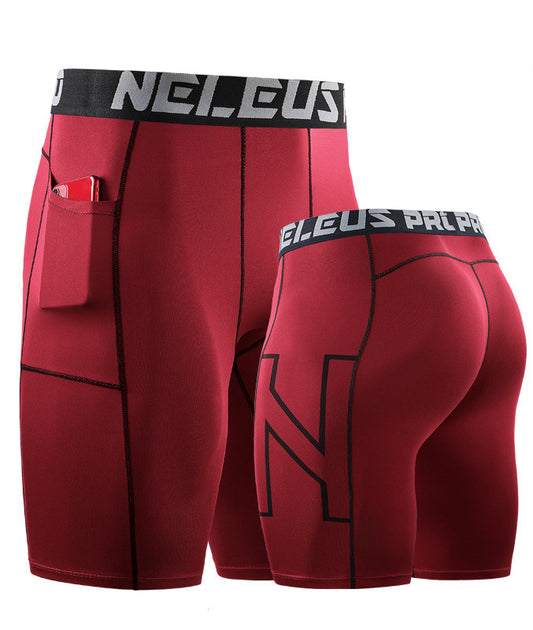 Shorts Deportivos Transpirables con Elastano - Secado Rápido