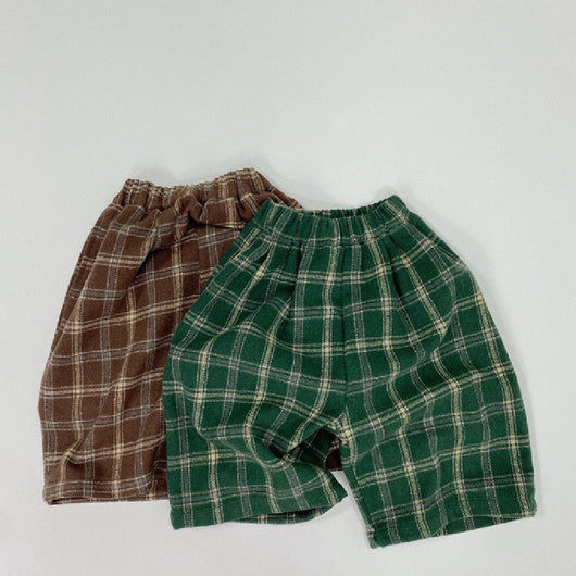 Pantalones a Cuadros Infantiles con Estilo Personalizado
