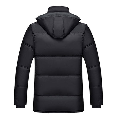Chaqueta Acolchada de Algodón para Hombre Maduro - Image 4