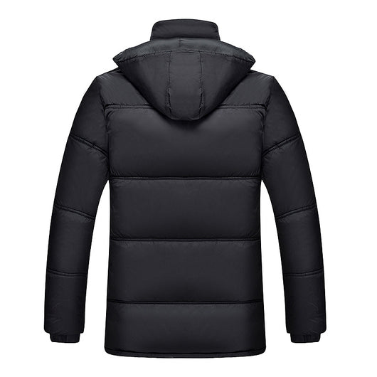Chaqueta Acolchada de Algodón para Hombre Maduro - Image 4