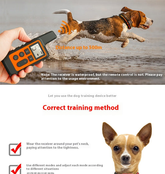 Collar Inteligente Antiladridos con Control Remoto para Perros y Gatos - Image 14