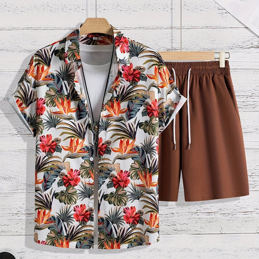 Camisa Hawaiana para Hombre - Estilo Playa Vacaciones de Verano - Image 9
