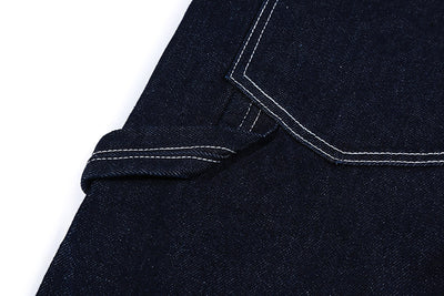 Pantalón Peto Vaquero Vintage a Rayas para Hombre - Estilo Cowboy Clásico - Image 19