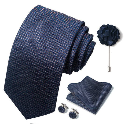 Combo Corbata, Traje y Pañuelo de Bolsillo para Hombre - Juego 8 - Image 71