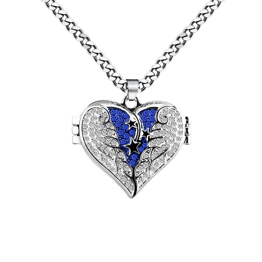 Collar con Alas y Foto Personalizable en Color - Image 6