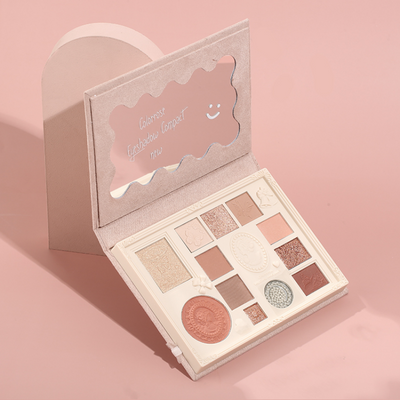 Paleta Todo en Uno: Sombras, Rubor e Iluminador con Acabado Embossed - Image 8