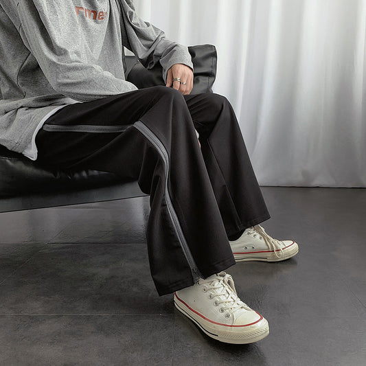 Pantalones Holgados Rectos Ancho Noveno para Hombre - Image 2