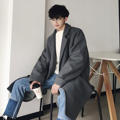Abrigo de Lana Casual para Hombre - Corte Medio Elegante y Cálido - Image 10