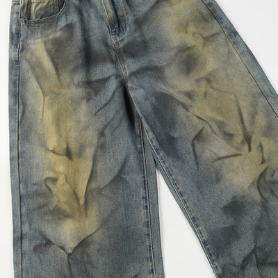 Pantalones Vaqueros Desgastados con Lavado Vintage - Image 14