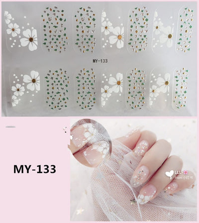 Stickers de Uñas 3D Sin Horno - Impermeables y Duraderos - Image 11