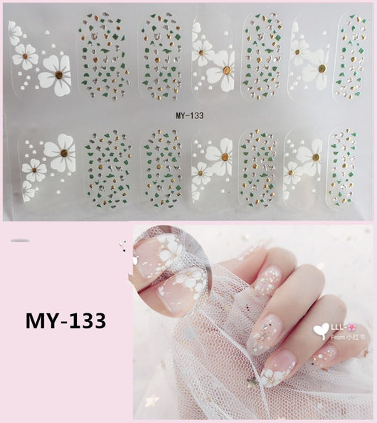 Stickers de Uñas 3D Sin Horno - Impermeables y Duraderos - Image 11