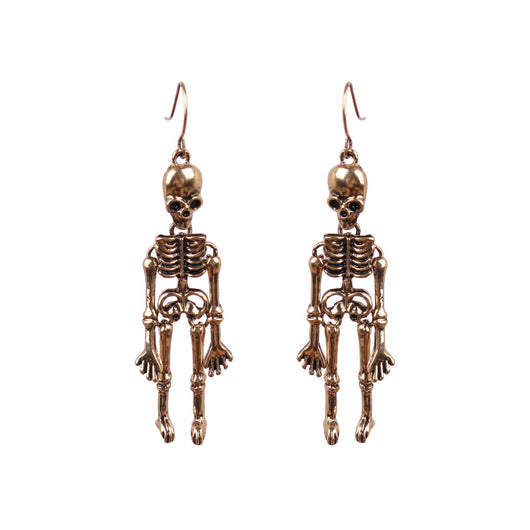Aretes Calavera Grandes Estilo Europeo Americano para Discoteca - Image 10
