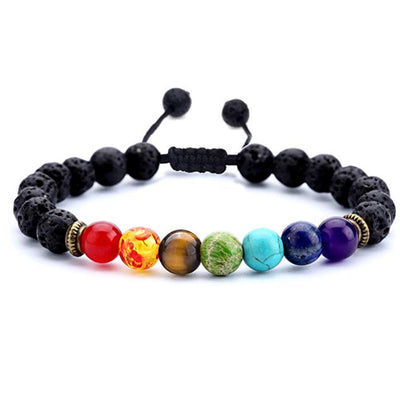Pulsera Energética Seven Vein con Lapislázuli y Ojo de Tigre Tejida - Image 11