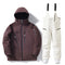 Wine Rojo Coat Blanco Pants