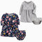 Vestido Largo Casual con Mangas y Shorts Integrados